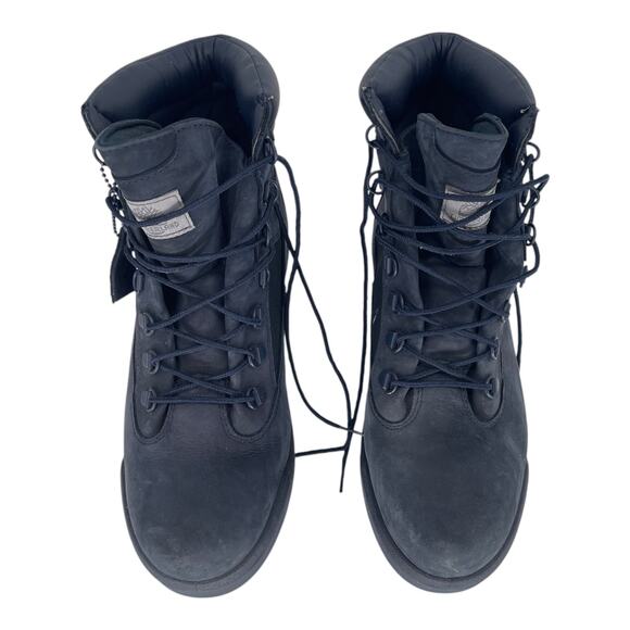 Timberland 6 Inch Premium Field Boot Navy Size 10.5 - Picture 3 of 10